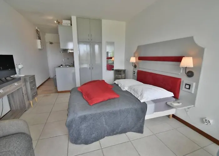 Studio vue mer Le Gosier sans coupure d'eau