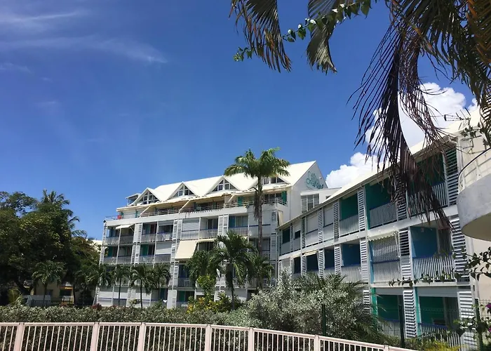 Studio vue mer Le Gosier sans coupure d'eau